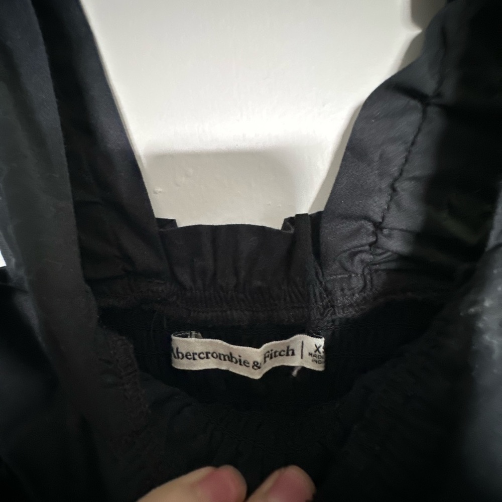 Abercrombie & Fitch Black Smocked Maxi Dress - Picture 4 of 6
